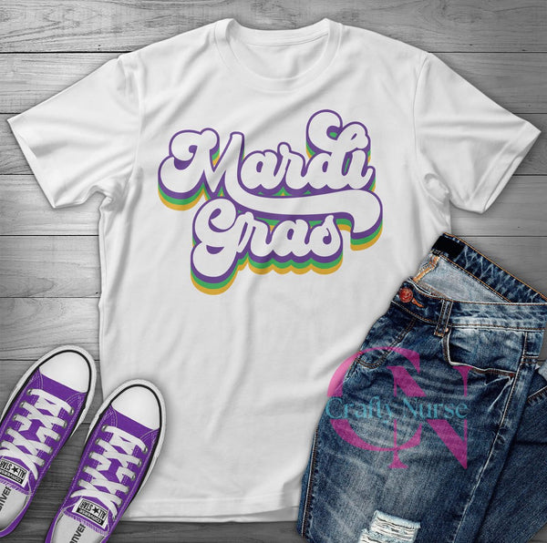 Vintage Mardi Gras Shirt