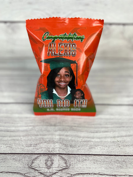 Custom filled Chip Bags