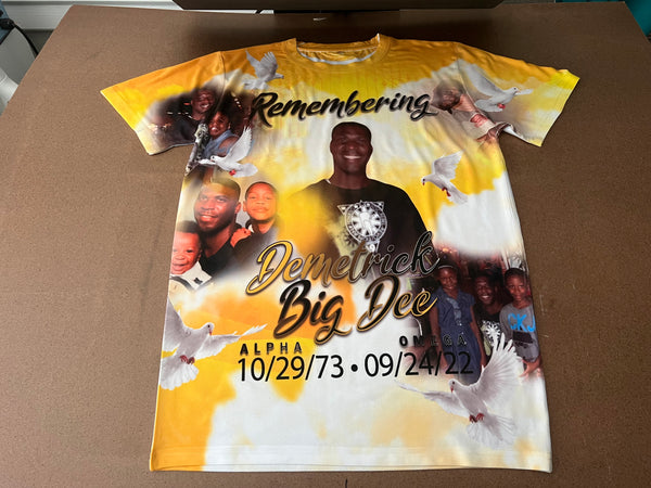 All Over Print Memorial Shirts